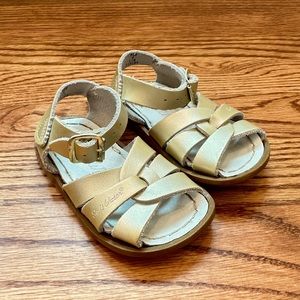 Gold Salt Water Sandals